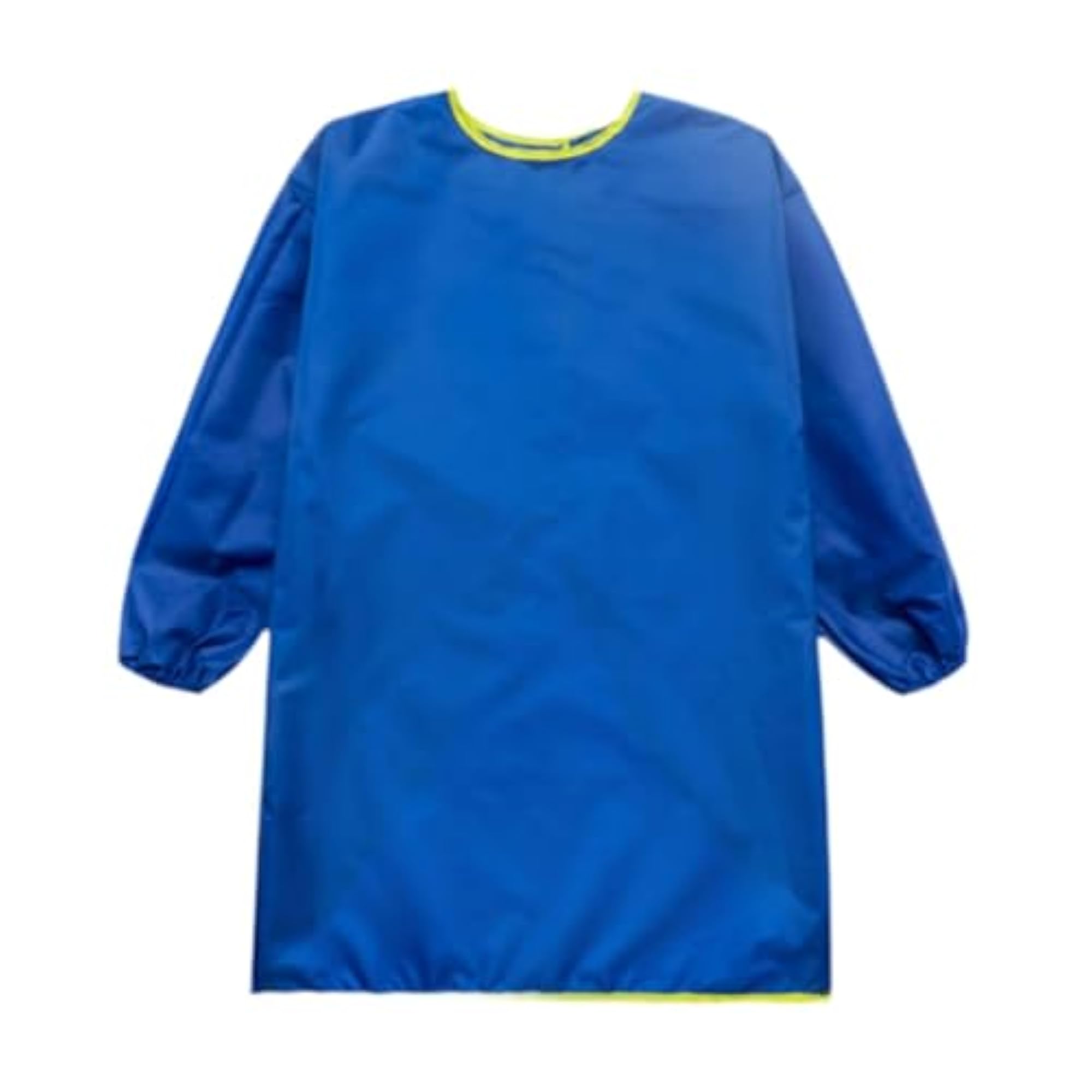 Children's Art Apron Feeding Bib, Blue
